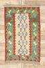 4 x 6 Vintage Persian Shiraz Kilim Rug 77977