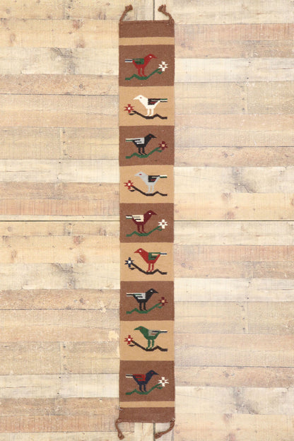1 x 7 Vintage Persian Kilim Runner 77983