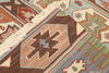 4 x 6 Vintage Persian Shiraz Kilim Rug 77988