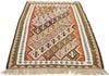 3 x 5 Vintage Persian Shiraz Kilim Rug 77990