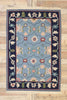 4 x 6 Vintage Romanian Floral Kilim Rug 77991