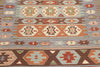 4 x 6 Vintage Persian Shiraz Kilim Rug 77992
