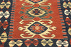 4 x 6 Vintage Persian Shiraz Kilim Rug 77996