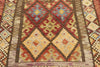 4 x 9 Vintage Persian Bijar Kilim Rug 78001