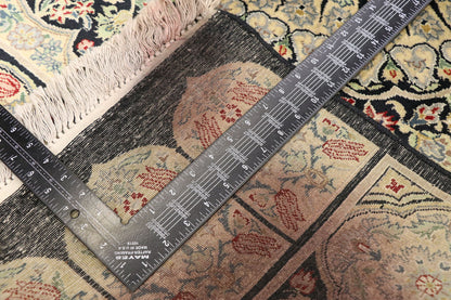 4 x 6 Vintage Pakistani Kerman Rug 78002
