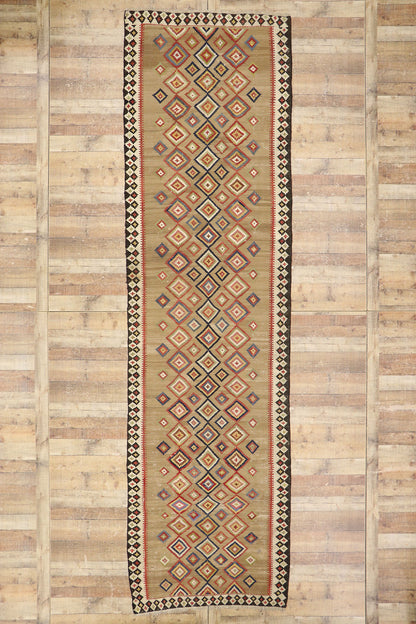 4 x 15 Vintage Turkish Kilim Rug 78016