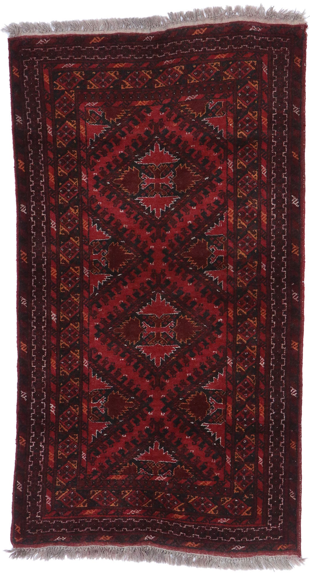 3 x 6 Vintage Persian Baluch Rug 78020