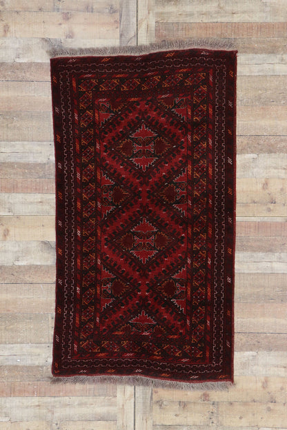 3 x 6 Vintage Persian Baluch Rug 78020