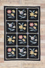 4 x 6 Vintage Chinese Floral Kilim Rug 78022