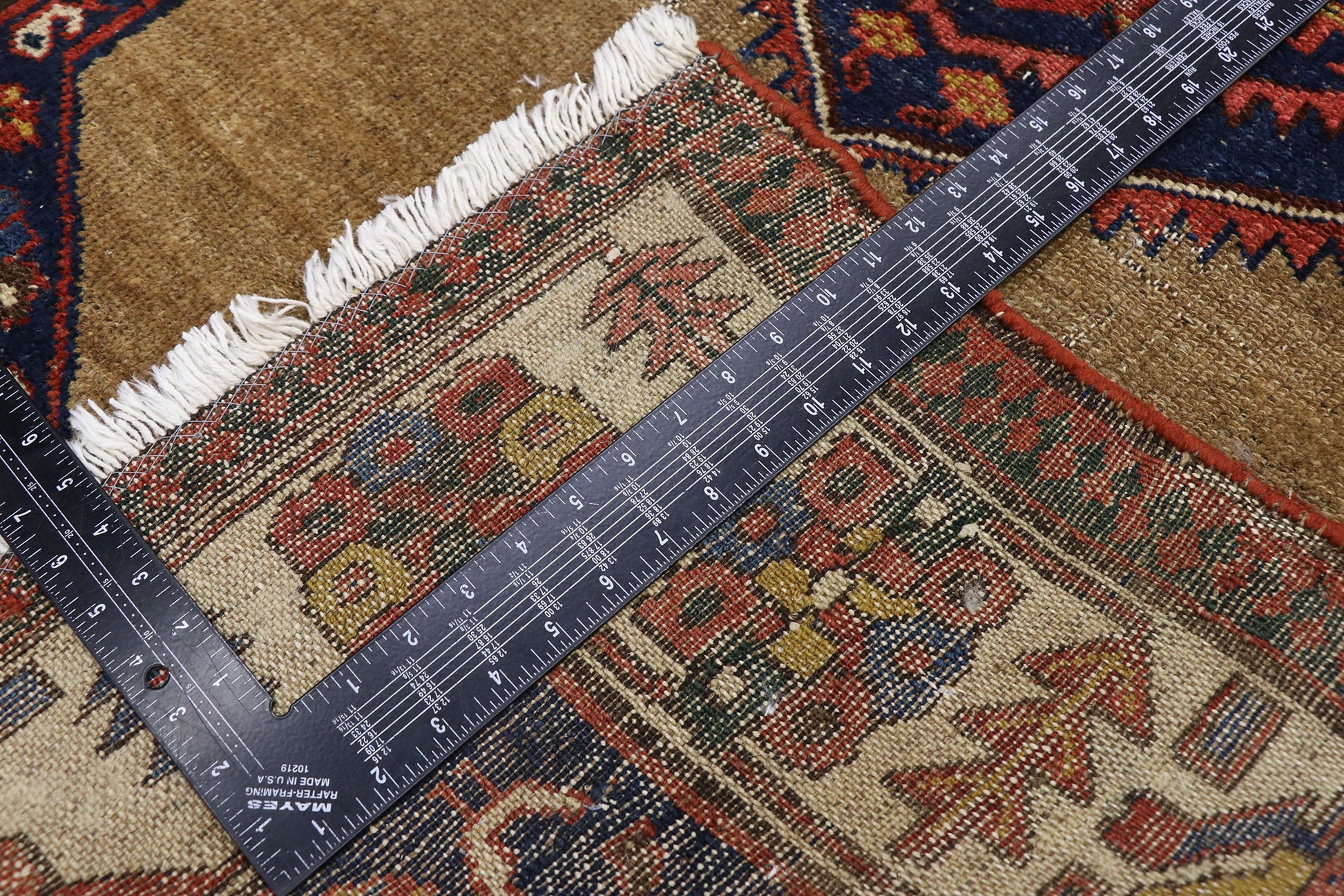 4 x 6 Antique Persian Malayer Rug 78023