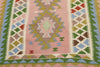 3 x 6 Vintage Persian Shiraz Kilim Rug 78024
