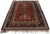 4 x 6 Vintage Persian Shiraz Rug 78025