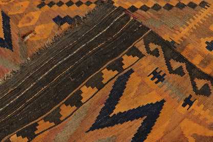 8 x 14 Vintage Afghan Kilim Rug 78038