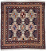3 x 3 Vintage Persian Shiraz Kilim Rug 78039