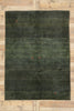 6 x 8 Vintage Persian Green Gabbeh Rug 78040