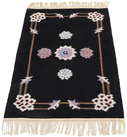 2 x 3 Vintage Chinese Kilim Rug 78045