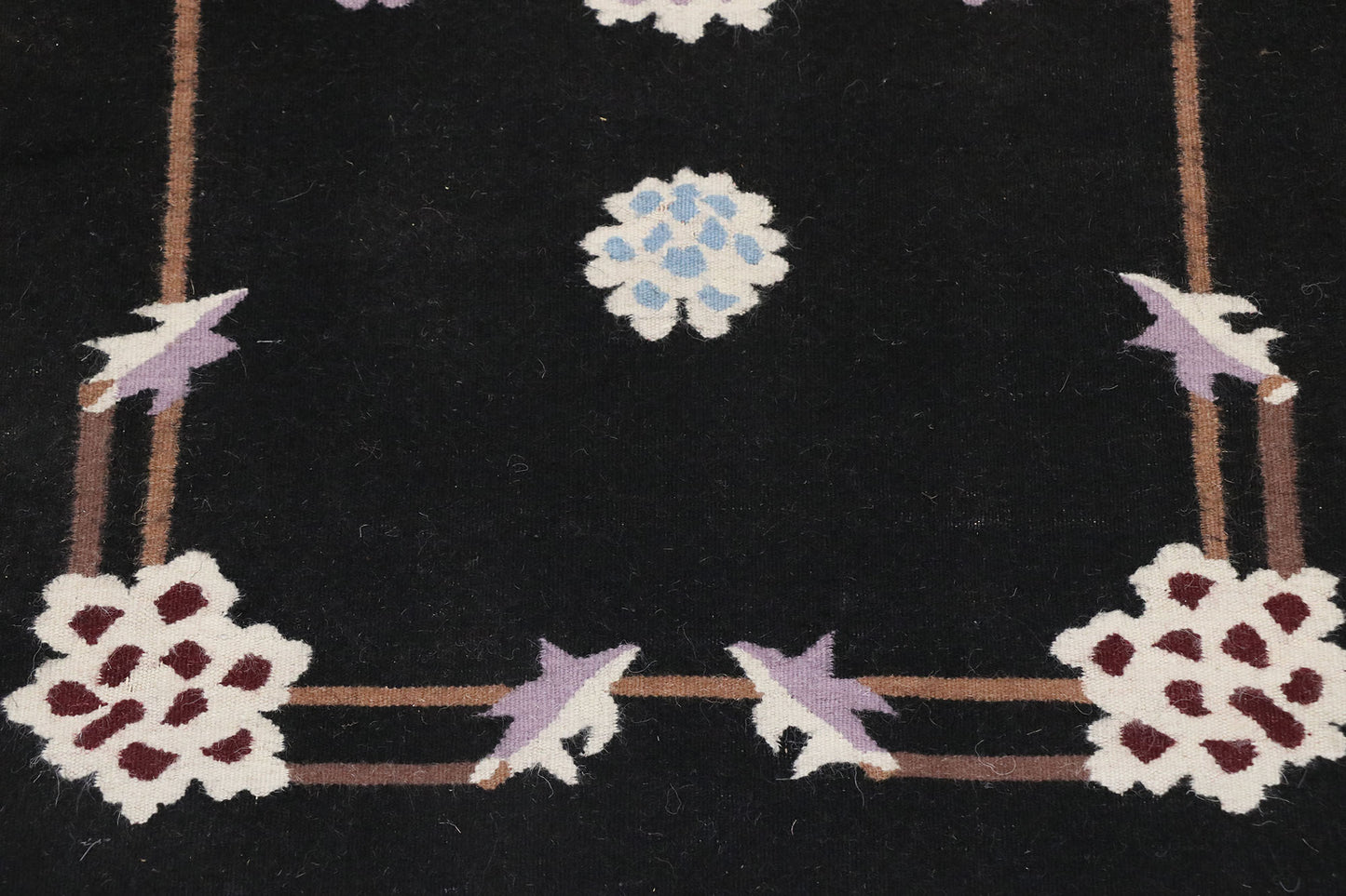 2 x 3 Vintage Chinese Kilim Rug 78045