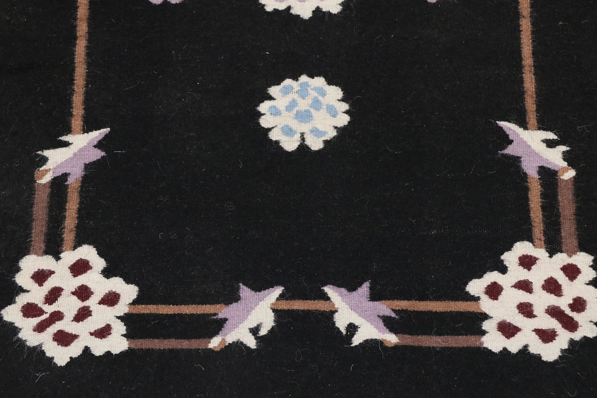 2 x 3 Vintage Chinese Kilim Rug 78045