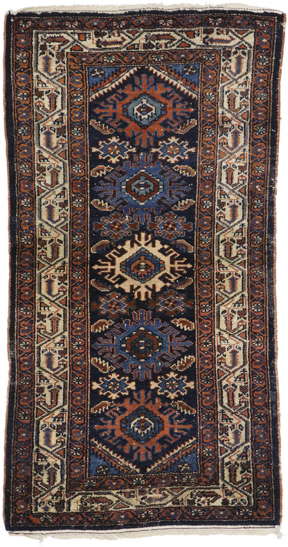 3 x 5 Vintage Persian Heriz Rug 78053