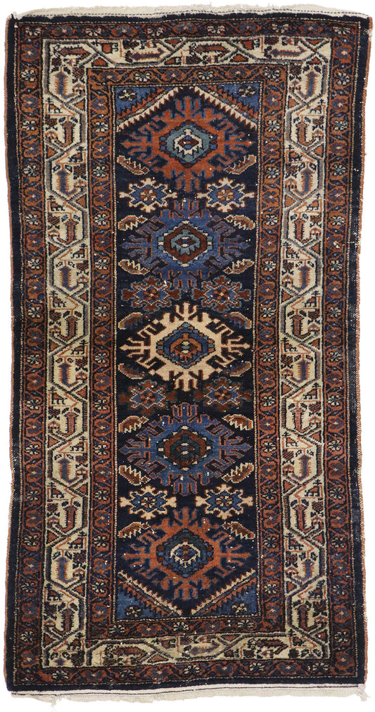 3 x 5 Vintage Persian Heriz Rug 78053