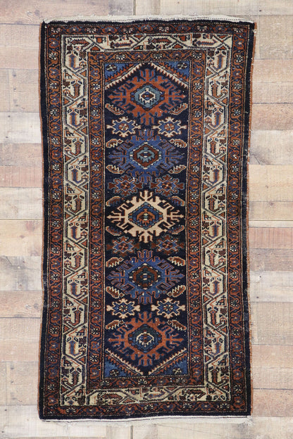 3 x 5 Vintage Persian Heriz Rug 78053