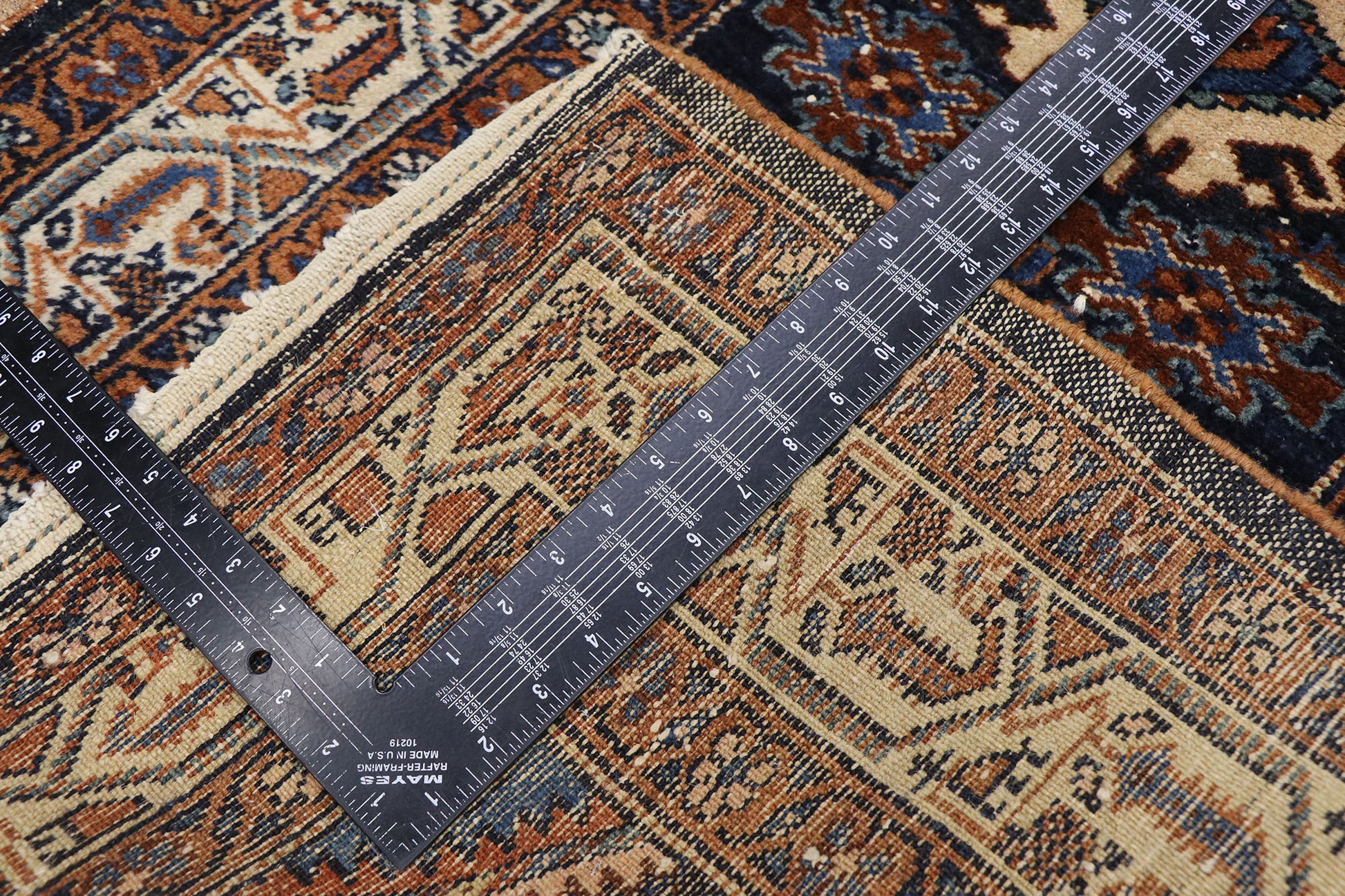 3 x 5 Vintage Persian Heriz Rug 78053