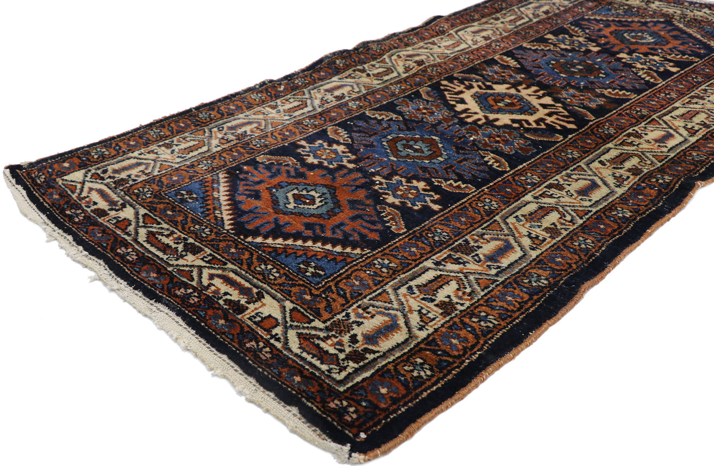 3 x 5 Vintage Persian Heriz Rug 78053