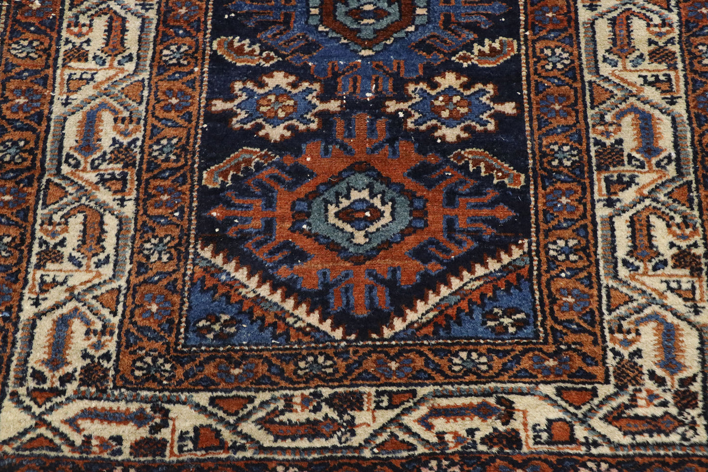 3 x 5 Vintage Persian Heriz Rug 78053
