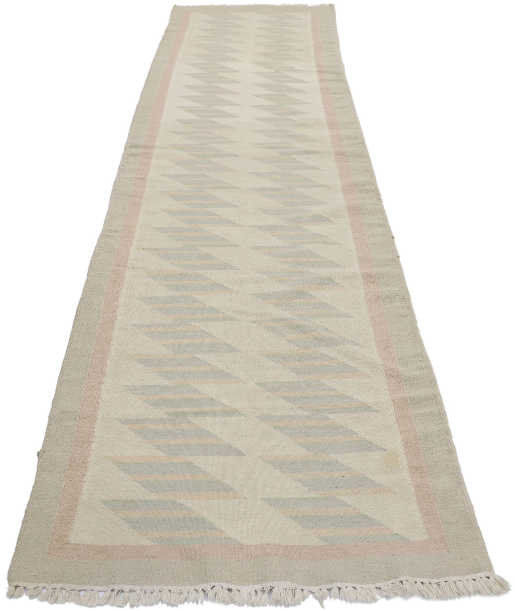 3 x 10 Vintage Persian Shiraz Kilim Runner 78055