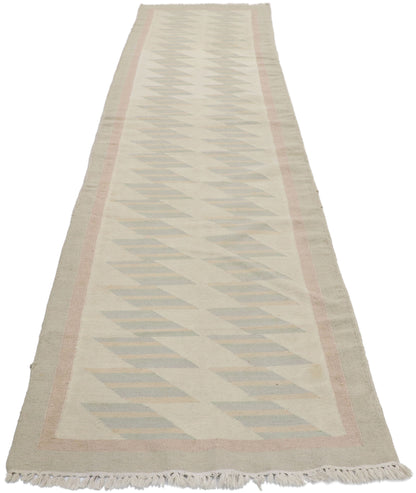 3 x 10 Vintage Persian Shiraz Kilim Runner 78055