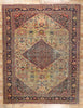 11 x 14 Distressed Antique Persian Mahal Rug 78058