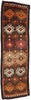 3 x 11 Antique Persian Gabbeh Runner 78073