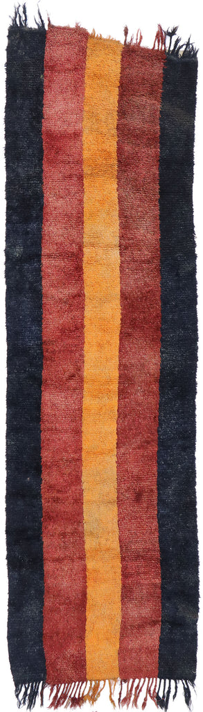 3 x 11 Antique Persian Gabbeh Runner 78074