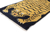 3 x 5 Vintage Tibetan Tiger Rug 78075