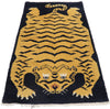 3 x 5 Vintage Tibetan Tiger Rug 78075