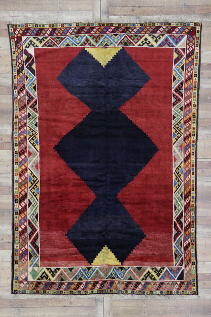 7 x 10 Vintage Persian Shiraz Rug 78083