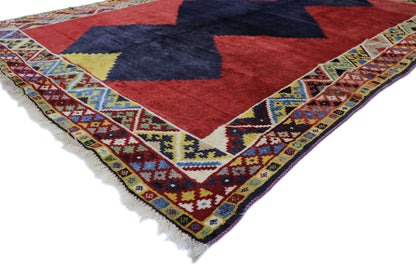7 x 10 Vintage Persian Shiraz Rug 78083