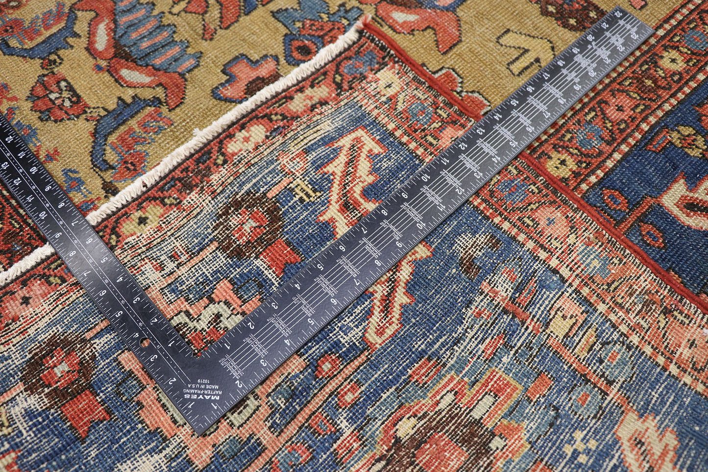 11 x 15 Antique Persian Bakshaish Rug 78085