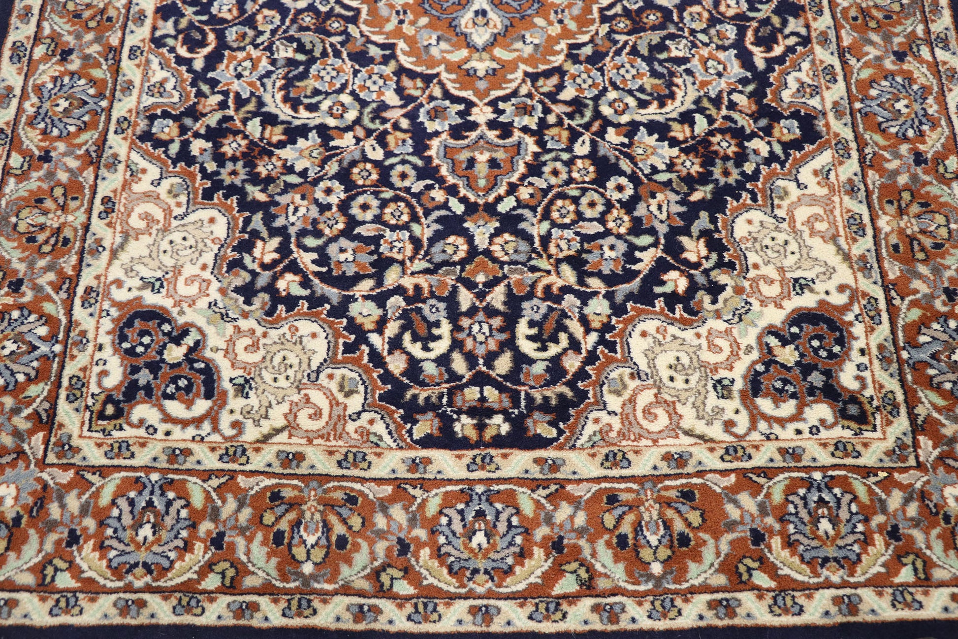 4 x 7 Vintage Indian Rug 78087