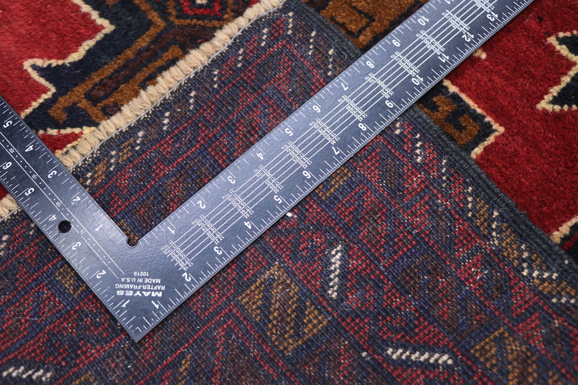3 x 5 Vintage Persian Baluch Rug 78089