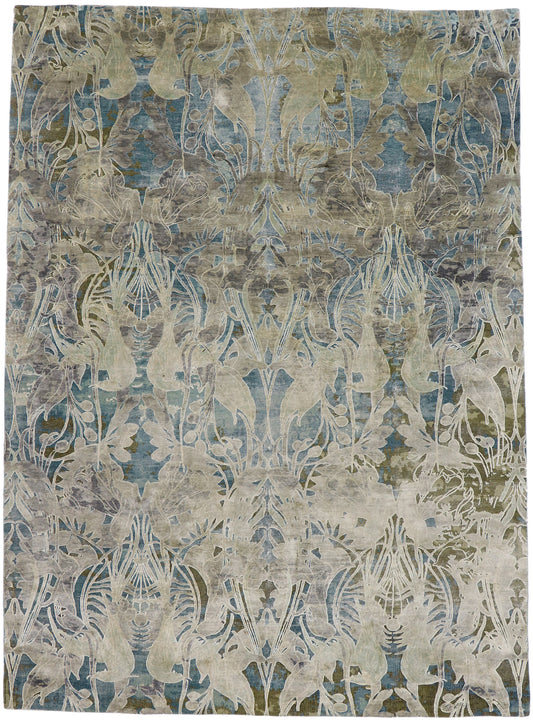 9 x 12 Contemporary High-Low Rug 78096
