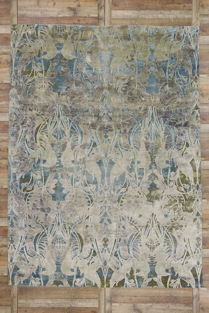 9 x 12 Contemporary High-Low Rug 78096