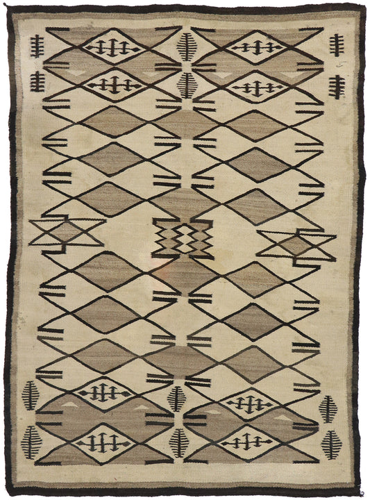 5 x 7 Vintage Navajo Kilim Rug 78101
