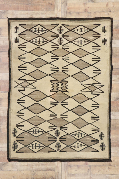 5 x 7 Vintage Navajo Kilim Rug 78101