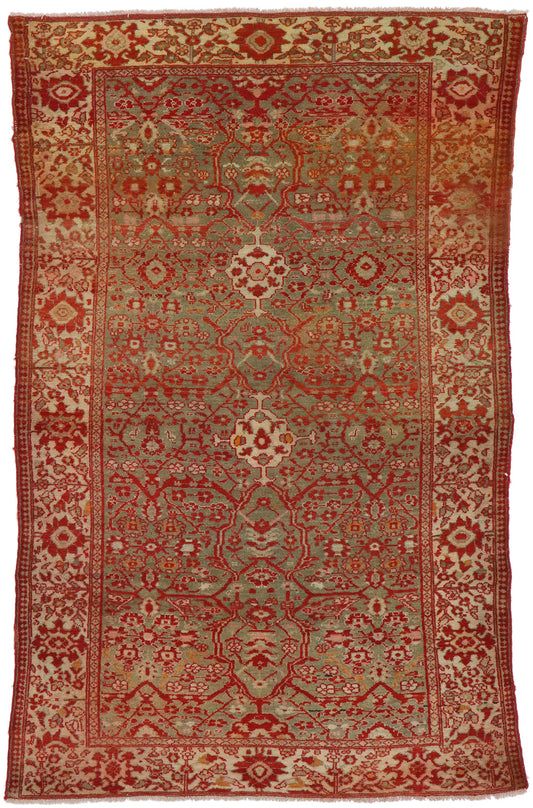 4 x 7 Antique Persian Malayer Rug 78102