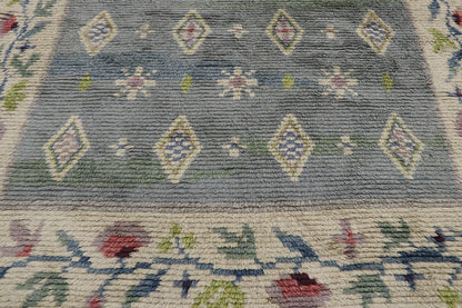 6 x 10 Vintage Swedish Rya Rug 78105