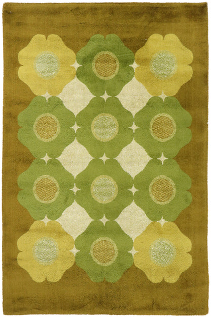 7 x 10 Vintage German Herforder Teppiche Rug 78106