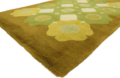 7 x 10 Vintage German Herforder Teppiche Rug 78106