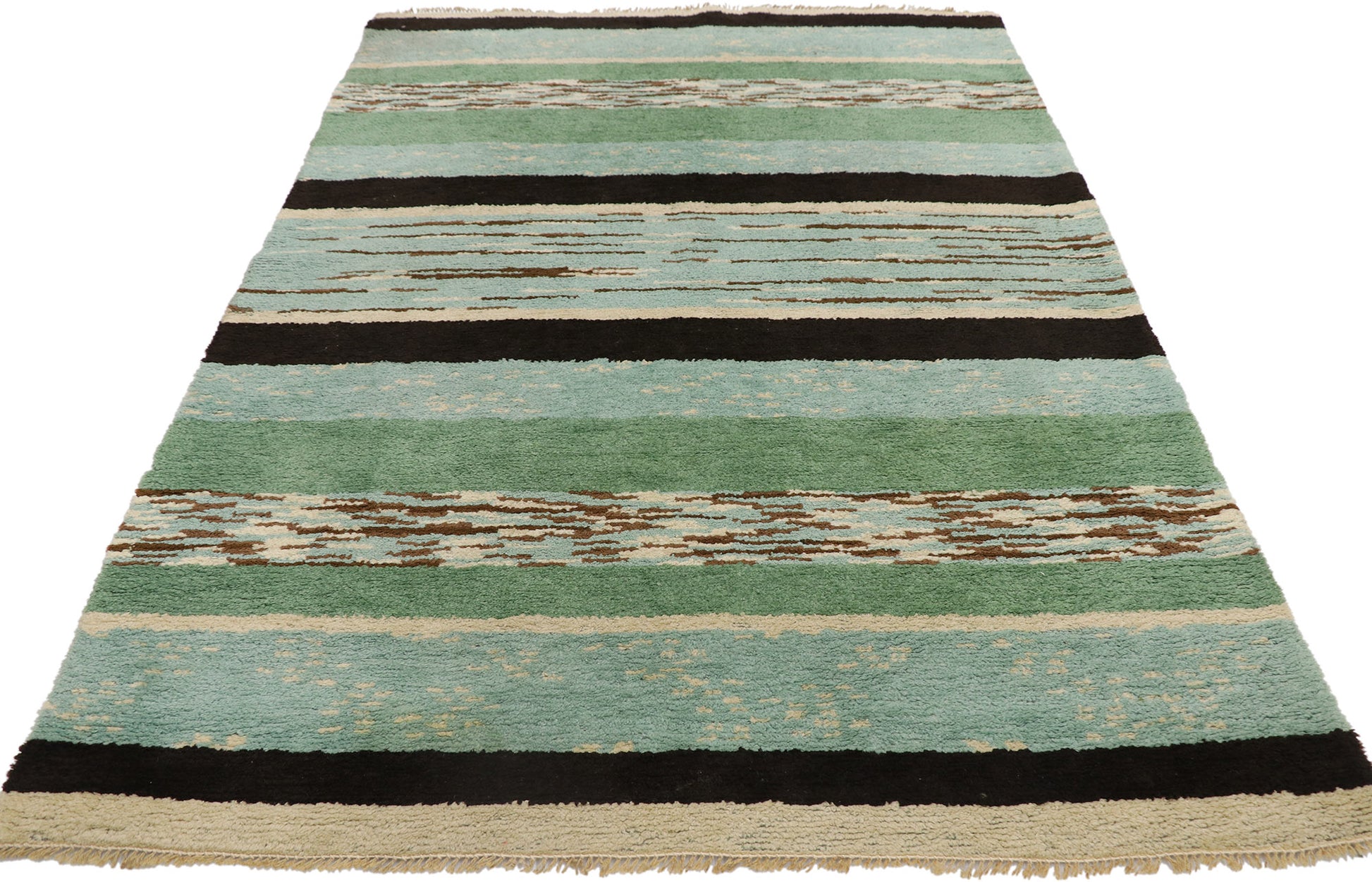 5 x 7 Vintage Swedish Rya Rug 78109