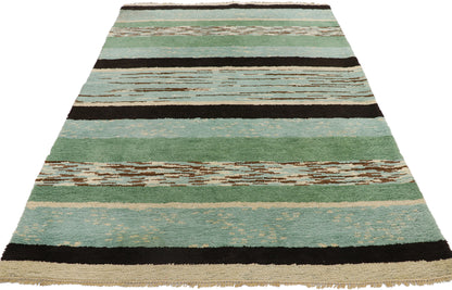 5 x 7 Vintage Swedish Rya Rug 78109